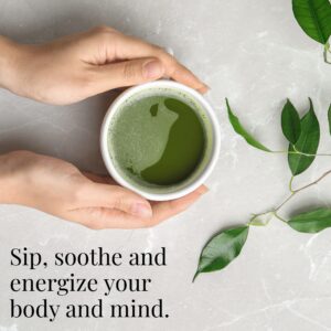 The Republic of Tea Organic Full-Leaf Japanese Matcha Green Tea Powder, 1.5 Oz Tin | Steeps 30 Cups