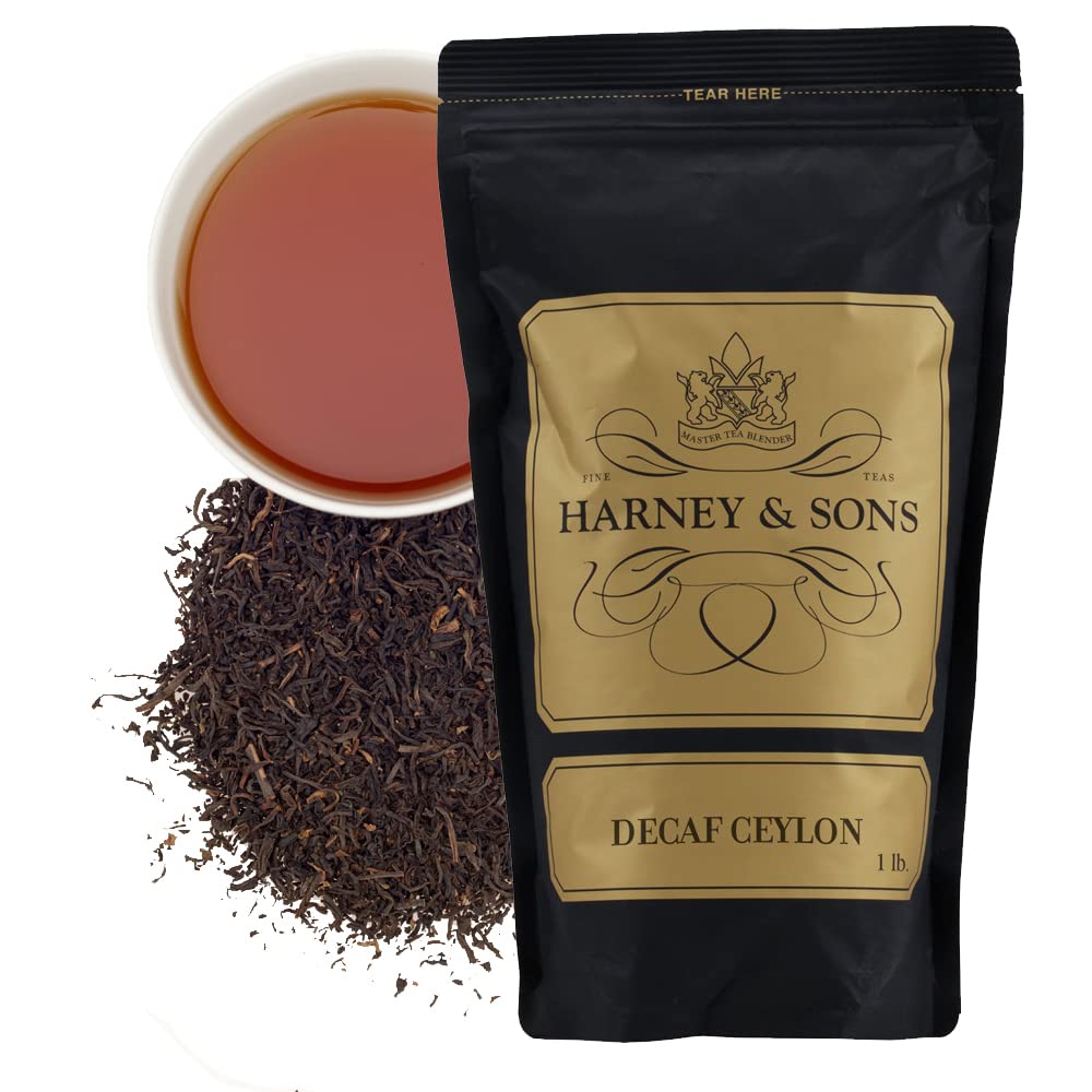 Harney & Sons Decaffeinated Ceylon, 16 oz loose leaf tea