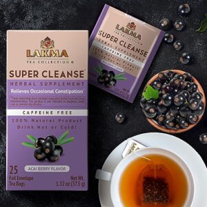 Lakma Super Cleanse Tea with Acai Berry - 25 Tea Bags