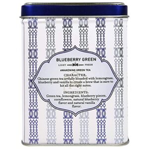 Harney & Sons Blueberry Green Iced Tea | Fresh-Brew Iced Tea, Six 2qt Tea Bags