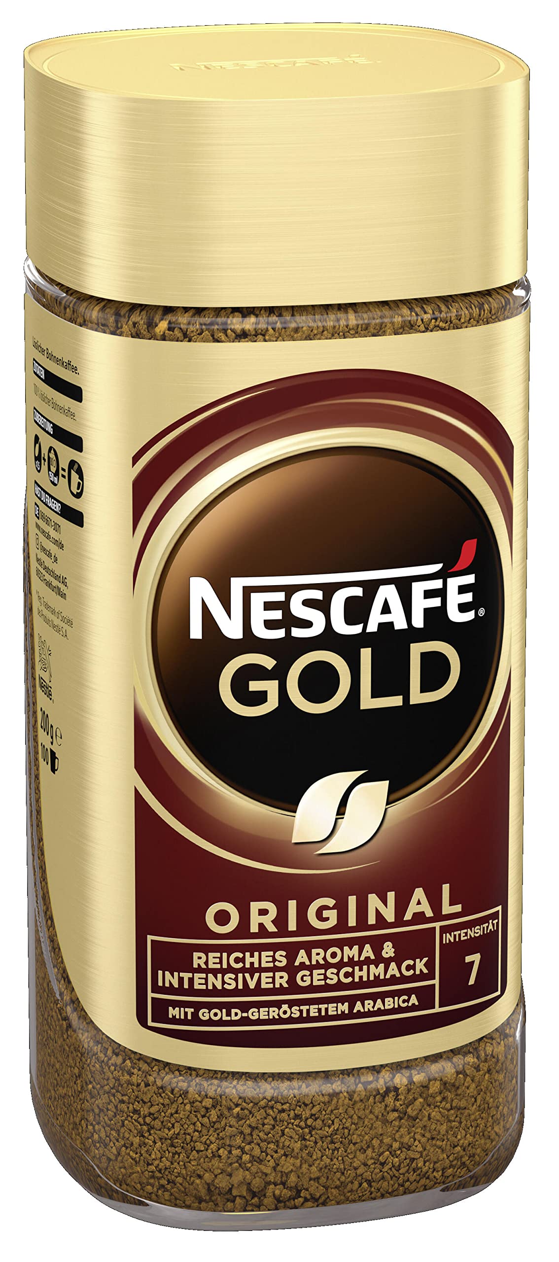 Nescafé Gold Original 200g/7oz, Original, 7 Ounce