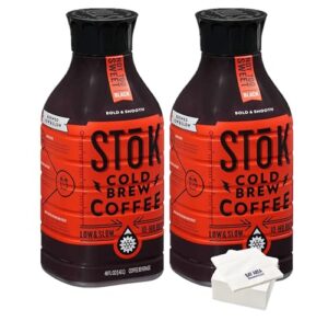 stok cold brew coffee 48oz. bottles (2 pack) (not too sweet)