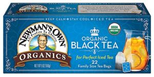 organic black tea; family size
