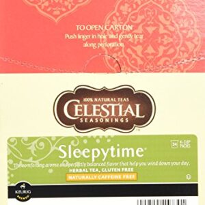 Celestial Seasonings Sleepytime Herbal Tea, K-Cup Portion Pack for Keurig K-Cup Brewers, 96 Count