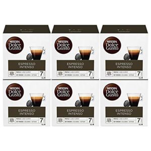nescafe dolce gusto espresso intenso 16 per pack - pack of 6
