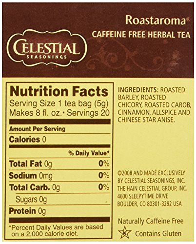 Celestial Seasonings Roastaroma Tea, 20 ct