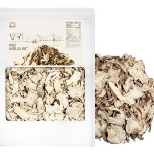 Adderenity Dried Angelica Root 2oz (57g) Dong Quai Dried Cut Root Good Flavor Tea 100% Natural Angelica Sinensis Herbal Tea 當歸 당귀