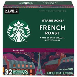 starbucks french roast k-cup packs, 32-count