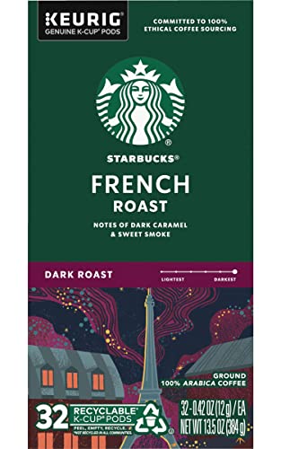 Starbucks French Roast K-Cup Packs, 32-count