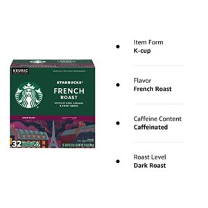 Starbucks French Roast K-Cup Packs, 32-count