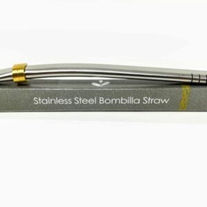 Novomates Easy Clean Yerba Mate Straw - Bombilla Mate for Mate Tea Drinking Filter Straw – Mate Straw Food-Grade Stanley Steel Mate Straw - 6.2" (15.8cm) Long (Mate Gourd not included)