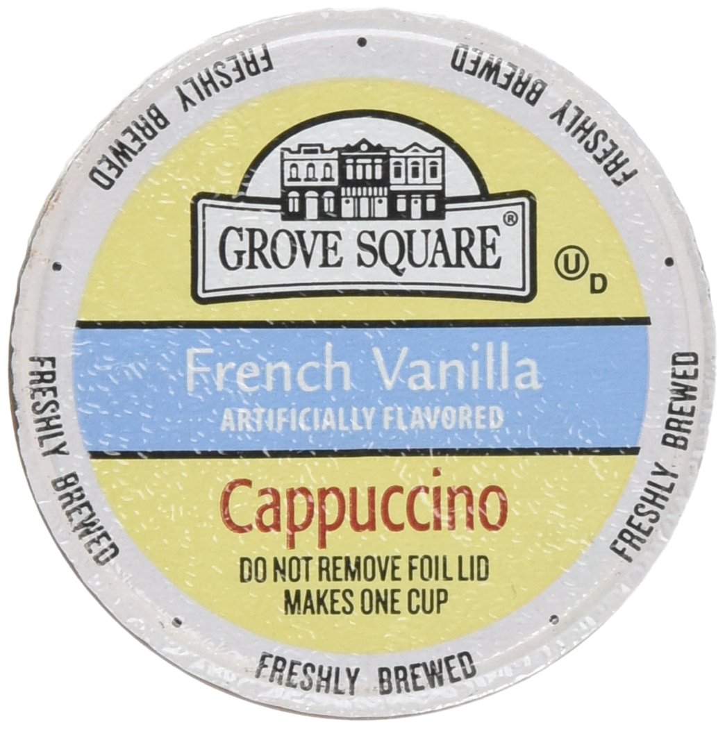 40-count cups Portion Packs for Keurig K-cup Brewers, Grove Square Cappuccino