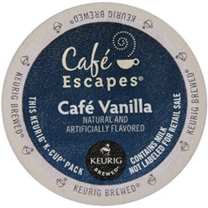 Cafe Escapes Cafe Vanilla K-Cups 1 Box (12 K-Cups)