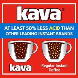 Kava Acid Reduced Instant Coffee in Glass Jar, 4 Ounce (Pack of 1)