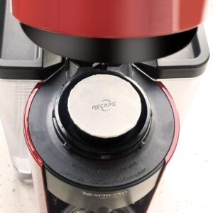 RECAPS Aluminum Foil Lids to Reuse Coffee Pods Compatible with Nespresso VertuoLine 200 Pcs 62mm
