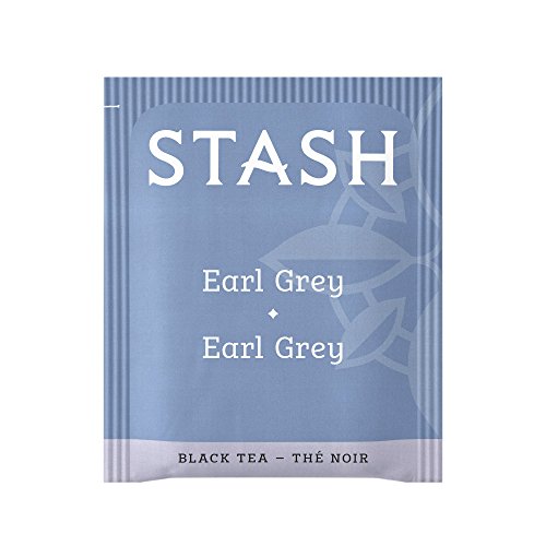 Stash Tea Earl Grey Black Tea, 6 Boxes of 30 Tea Bags Each (180 Tea Bags Total)