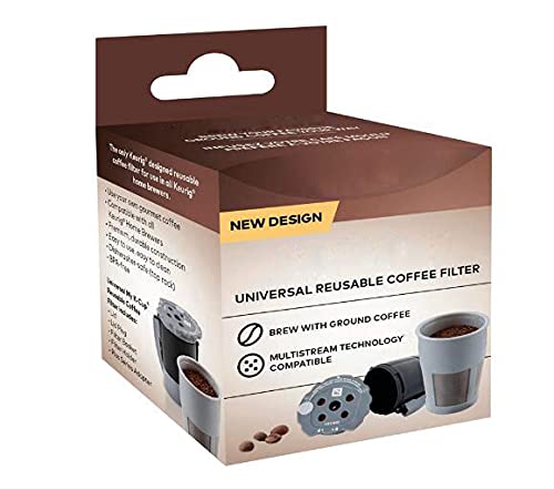 NANANANA Universal Reusable Coffee Filter for Keurig My K Cup Pod Coffee Makers