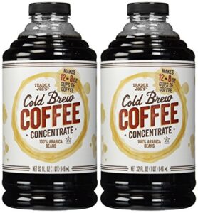 trader joe's cold brew coffee concentrate 2 pack