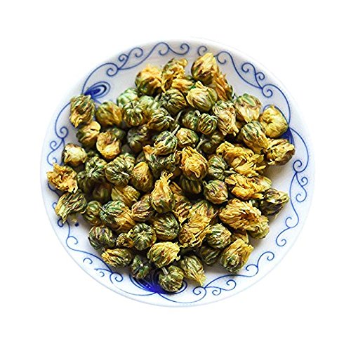 Dian Mai 80g 3.52oz Fetal Chrysanthemum Hang White Chrysanthemum Bud Tongxiang Fetus Chrysanthemum Fresh Sulfur Free Flower Tea