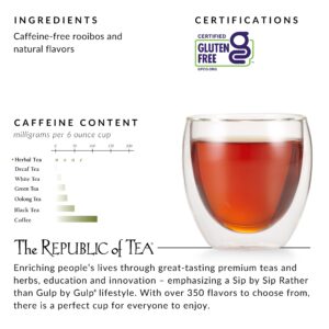 The Republic of Tea — Cinnamon Vanilla, Dream by the Fire Tea, 36 Tea Bags, Caffeine-Free