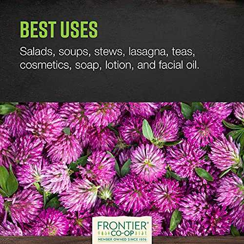 Frontier Co-op Organic Whole Red Clover Blossoms 1lb