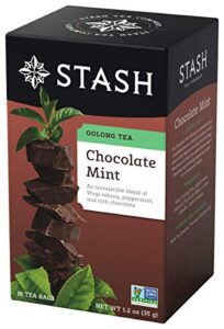 stash wuyl oolong tea chocolate mint - 18 tea bags