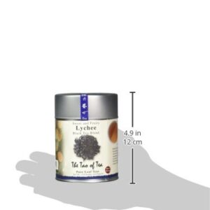 The Tao of Tea, Lychee Black Tea, Loose Leaf, 4.0 Ounce Tins