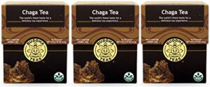 chaga tea - organic herbs (3 packages(54 tea bags total))