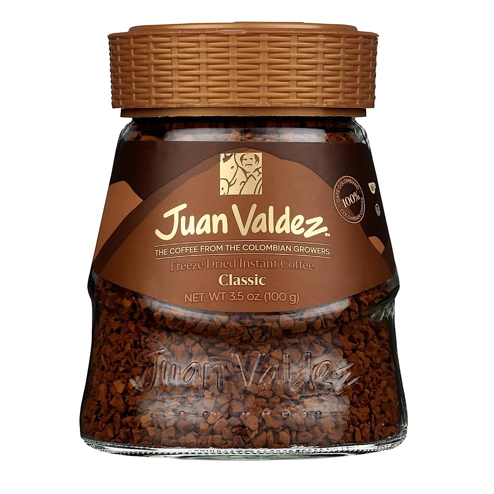 6 PACK Juan Valdez Freeze Dried Colombian Coffee / Cafe Colombia