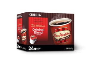 tim horton's single serve coffee cups, original blend, 24 count