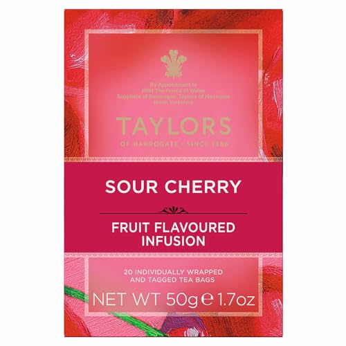 Taylors of Harrogate Sour Cherry Infusion, 20 Teabags