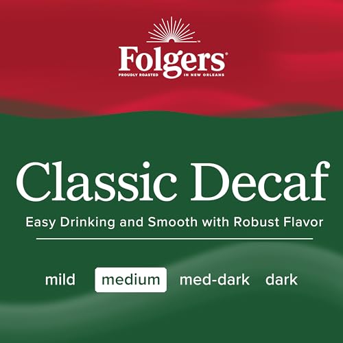 Folgers Classic Decaf Instant Coffee, 8 Ounce