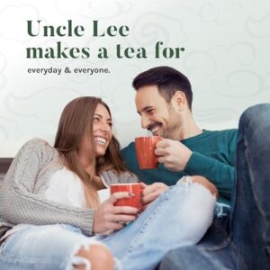 Uncle Lee’s Organic Black Tea - Premium Tea, Full-Bodied, Caffeinated Coffee Alternative, Robust Black Tea Bags, Individually Wrapped 100 Count