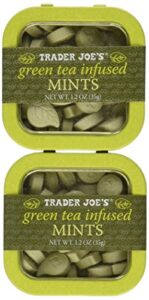 trader joe's green tea mints (pack of 2)