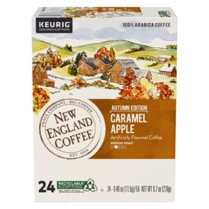 New England Coffee Caramel Apple K-Cups 24 ct