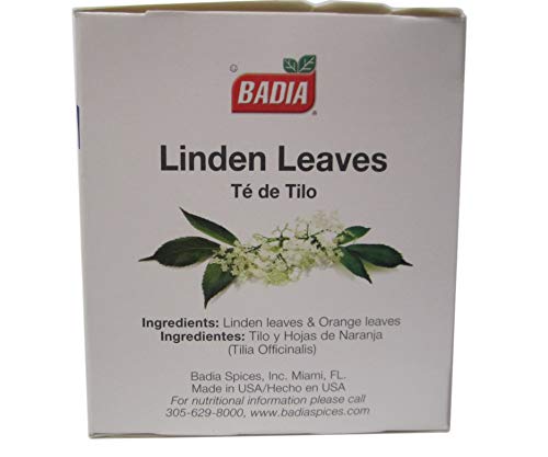 Badia Tea Bag, Linden Leaves, 25 ct Pack of 2