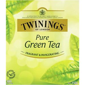 Twinings Tea – All Natural, Pure Green Tea Bags – 100 Count