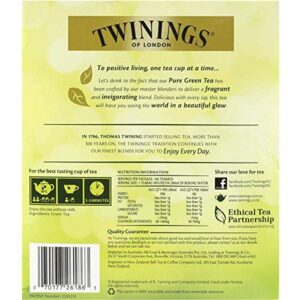 Twinings Tea – All Natural, Pure Green Tea Bags – 100 Count