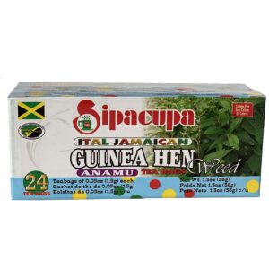 Anamu Tea (Jamaican Guinea Hen Weed 100%) Roots and Leaves by SipaCupa