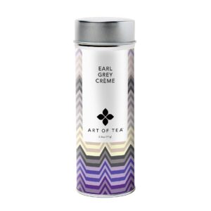 Art of Tea | Organic Earl Grey Creme Tea 2.5oz | Artisan Loose Leaf Tea Tin