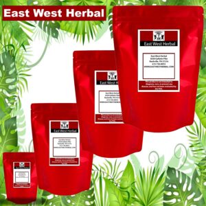 East West Herbal Sassafras Root Bark | Natural Root Beer | Organic Wild Harvested | Appalachian Sassafras Root Sassafras Tea Sassafras Herb (1 Oz)