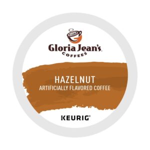 gloria jean's coffees hazelnut -- 2 boxes of 24 k-cups for keurig brewers