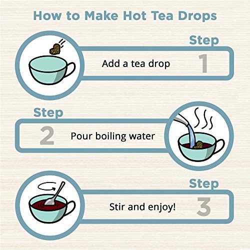 Tea Drops Rose Earl Grey (10 Drops/Box)