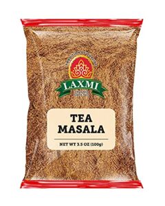 laxmi natural tea masala - traditional indian tea masala - 3.5oz (100g)