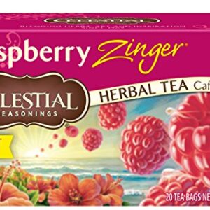 Celestial Seasonings Raspberry Zinger Tea, 20 ct