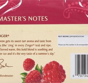 Celestial Seasonings Raspberry Zinger Tea, 20 ct