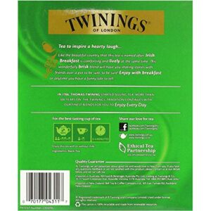 Twinings Irish Breakfast Classics Teabags 100 Pack