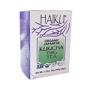 haiku tea kukicha twig organic, 16 ct