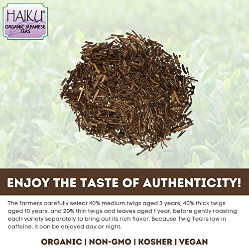 Haiku Tea Kukicha Twig Organic, 16 ct