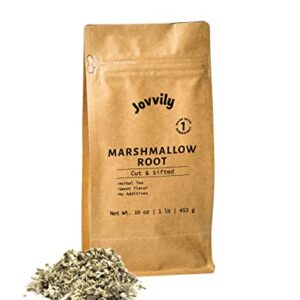 Jovvily Marshmallow Root - 1 lb - Cut & Sifted - Herbal Tea